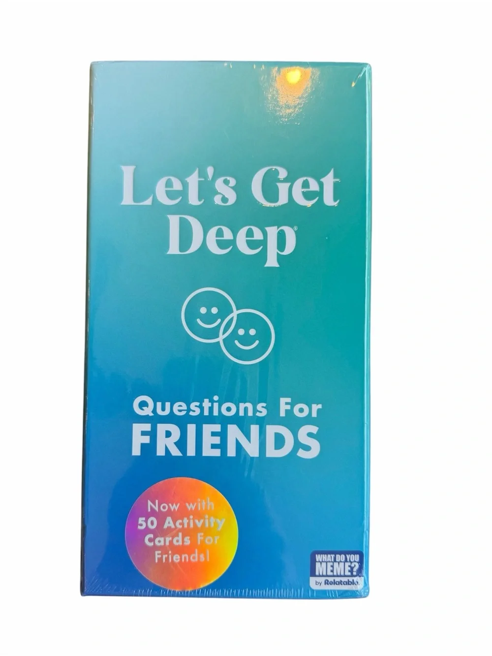 Let's Get Deep Questions For Friends Card Game NWT - Picture 2 of 6